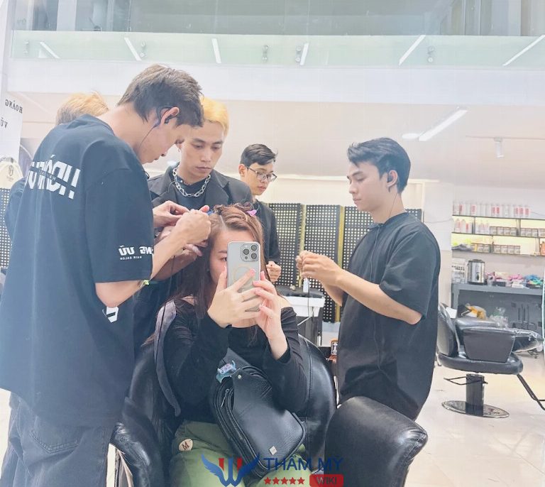  Tiệm nối tóc giá rẻ ở TPHCM Salon Hoàng Vũ