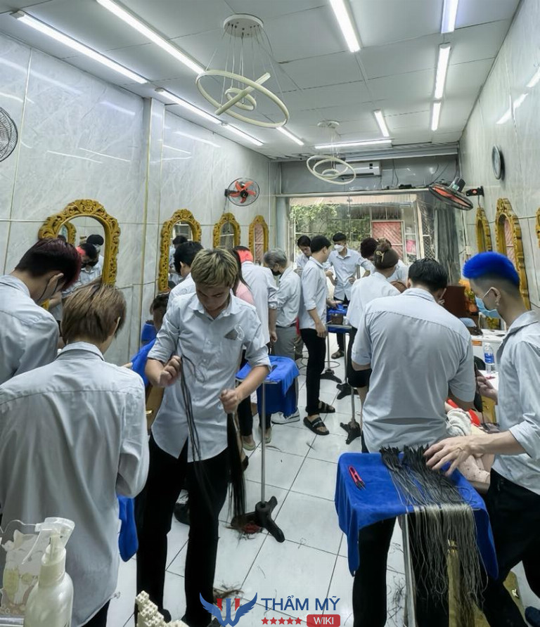  Tiệm nối tóc giá rẻ ở TPHCM Nối Tóc Huy Blue