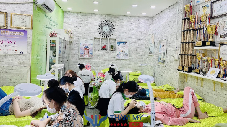 Tiệm nối mi tại Quận 7 Thủy Nối Mi