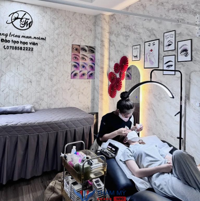 Tiệm nối mi tại Quận 7 Hoàng Triệu Mẫn