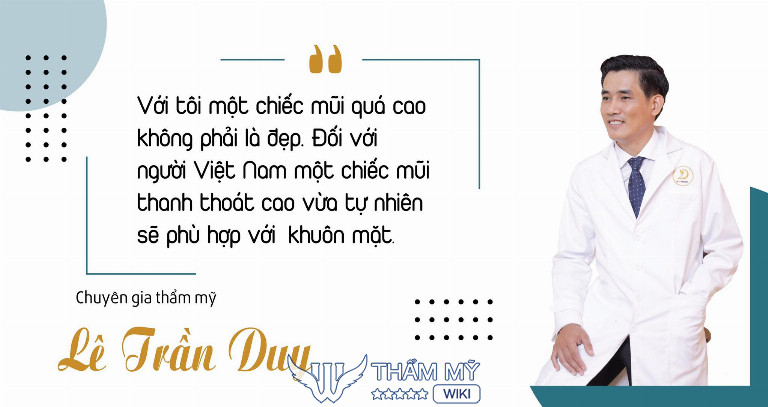 Thẩm mỹ mũi tại Bs Lê Trần Duy