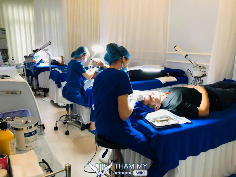 Spa trị mụn tại Bình Dương L-Pharma