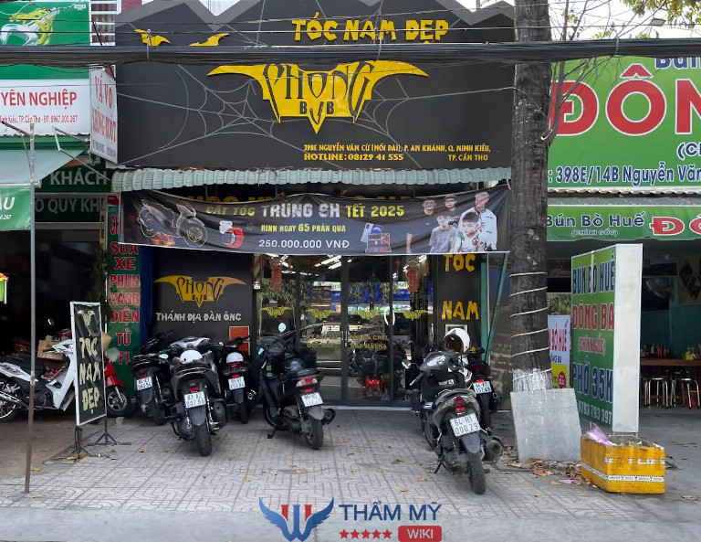  Tiệm cắt tóc nam đẹp tại Cần Thơ Phong BvB