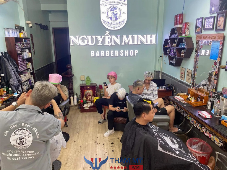  Tiệm cắt tóc nam đẹp ở Cần Thơ Nguyễn Minh Barber Shop