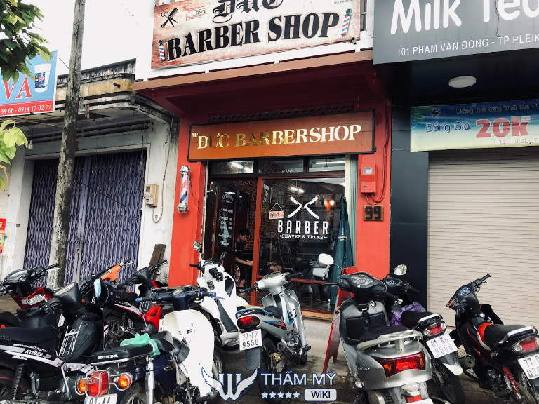 Tiệm cắt tóc nam đẹp ở Gia Lai - ĐUC Barbershop