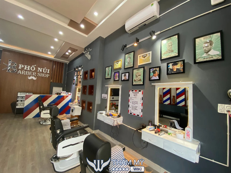 Tiệm cắt tóc nam đẹp tại Gia Lai - Phố Núi Barbershop