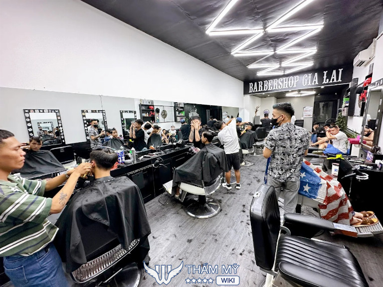Tiệm cắt tóc nam đẹp ở Gia Lai - Barbershop Gia Lai