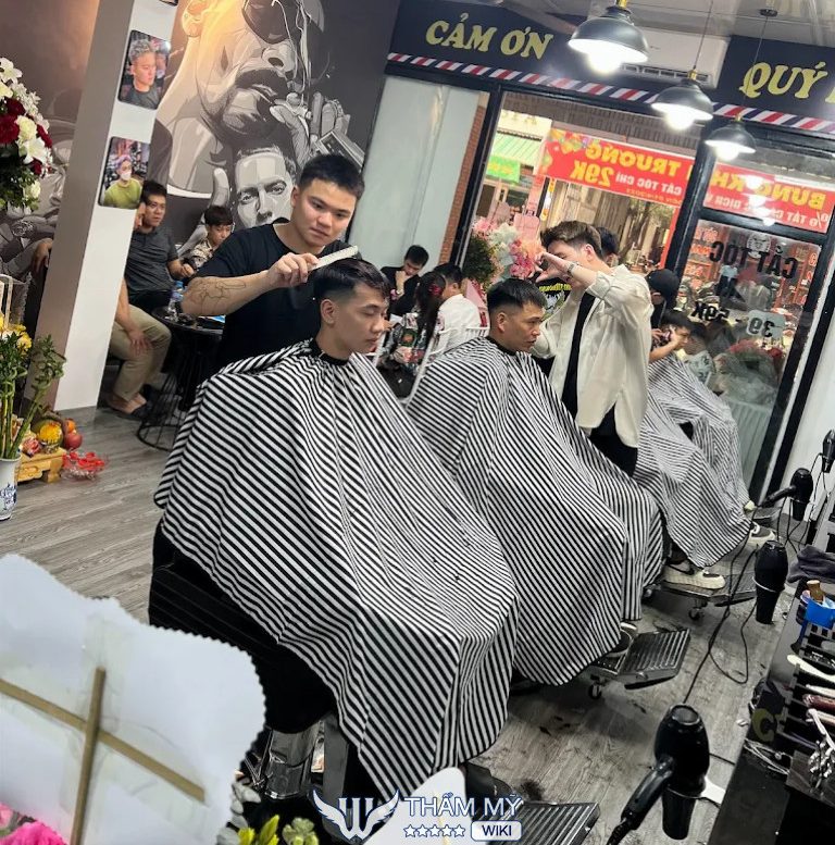 Tiệm cắt tóc nam đẹp ở Hải Dương - Xuân Bắc Barber Shop