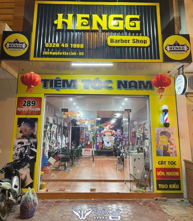 Tiệm cắt tóc nam đẹp ở Hải Dương - Hengg BarberShop