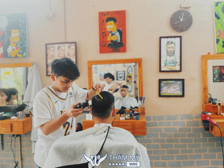 Tiệm cắt tóc nam đẹp tại Thanh Hóa - SimpleMan Barber Shop