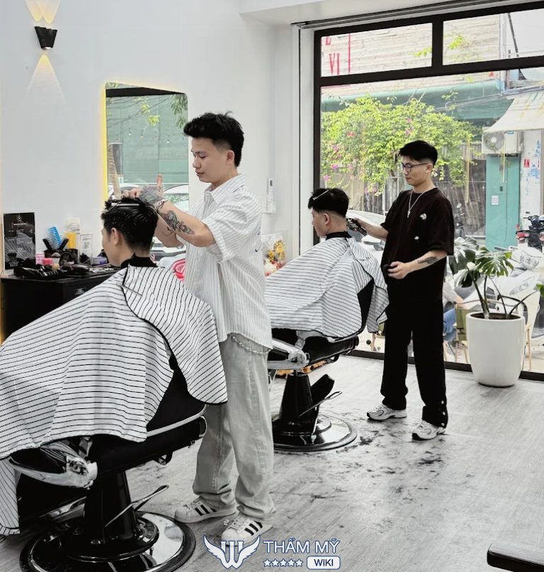 Tiệm cắt tóc nam đẹp ở Thanh Hóa - T.B BarberShop