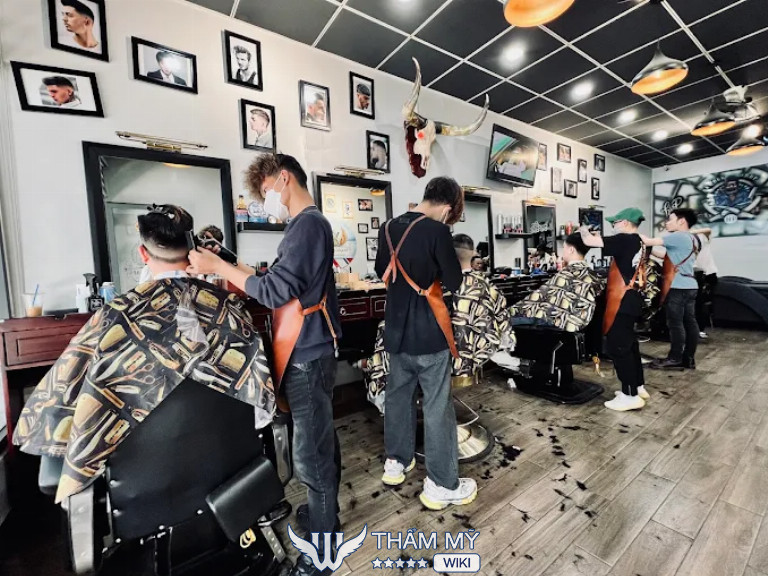Tiệm cắt tóc nam ở Đà Lạt - BarBer Shop HP