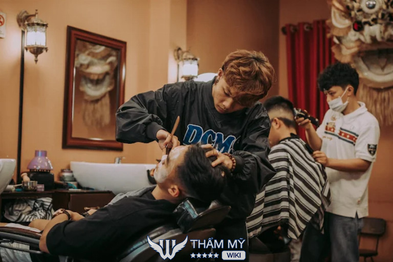 Tiệm cắt tóc nam ở Đà Lạt - Ty Barber House