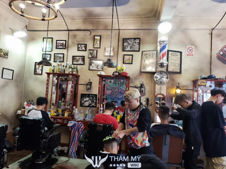 Tiệm cắt tóc nam ở Đà Lạt - BIN Barber