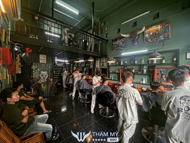  Tiệm cắt tóc nam đẹp ở Huế - Rôn Barber Shop