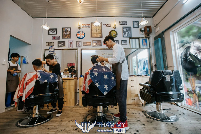  Tiệm cắt tóc nam ở Huế - King Vau Barber Shop