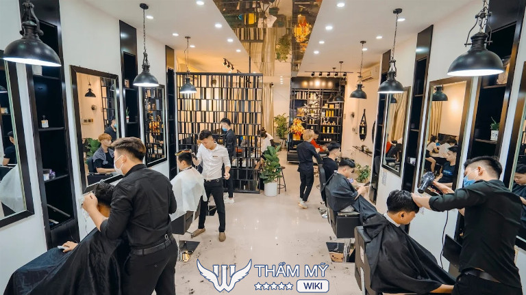  Tiệm cắt tóc nam ở Huế - Phantom Barber Shop