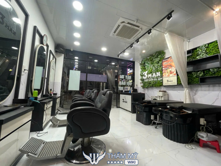 Tiệm cắt tóc nam ở Quy Nhơn Salon 3man