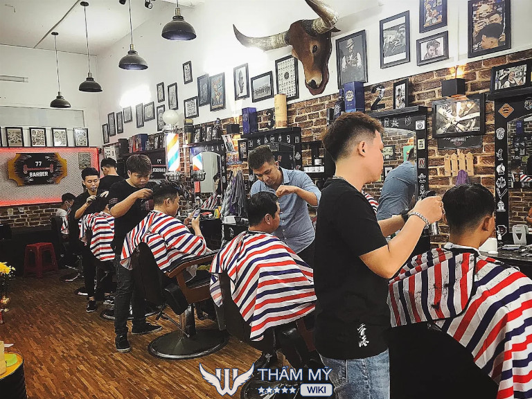 Tiệm cắt tóc nam ở Quy Nhơn 77 Barbershop
