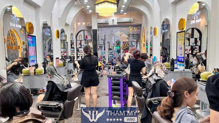 salon cắt tóc nữ đẹp tại Gò Vấp - Lê Bình Hair Salon