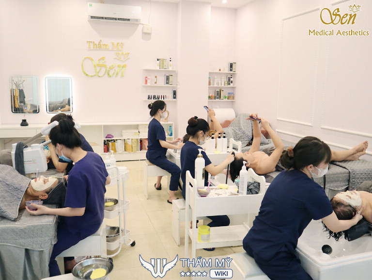 Tiệm gội đầu dưỡng sinh giá rẻ ở Nam Định - Viện Thẩm Mỹ Sen cơ sở 2