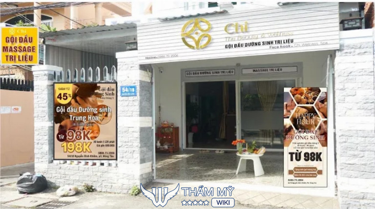 Tiệm gội đầu dưỡng sinh tại Vũng Tàu - Chi Wellness Spa