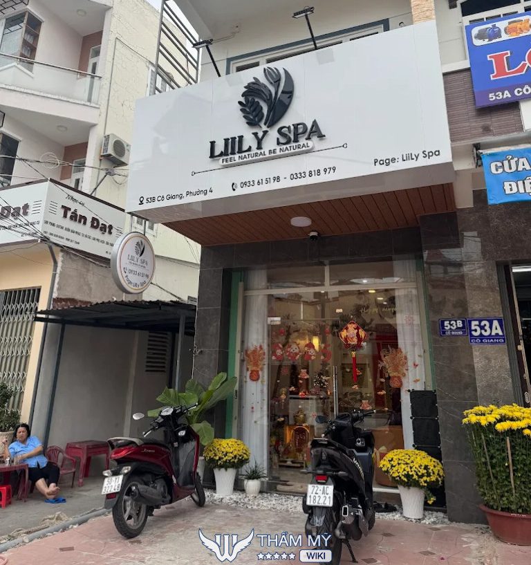 Tiệm gội đầu dưỡng sinh tại Vũng Tàu Liily Spa