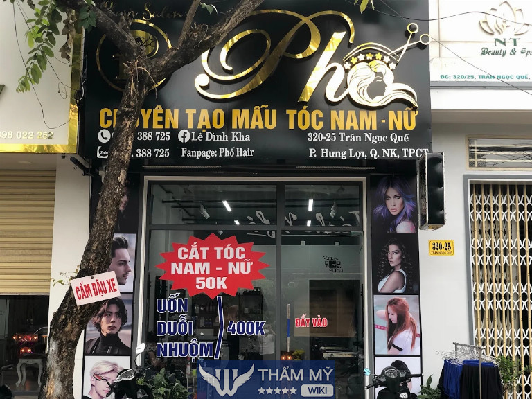 Tiệm làm tóc đẹp ở Cần Thơ Salon Phố Hair