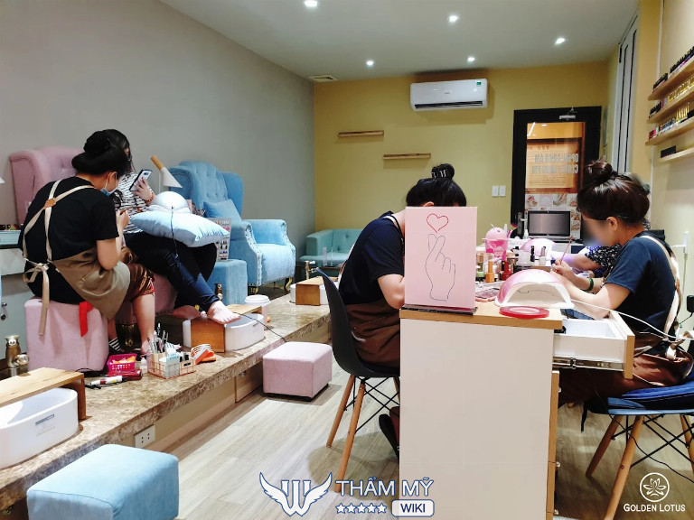 Tiệm nail giá rẻ ở TPHCM - Golden Nail