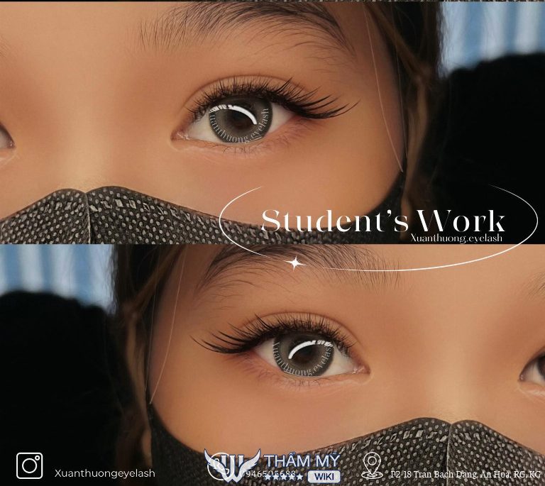 Tiệm nối mi đẹp tại Kiên Giang - Xuân Thương Eyelash