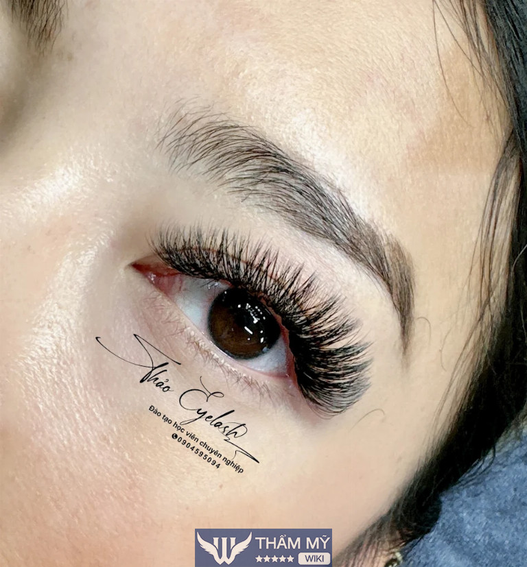 Tiệm nối mi đẹp Đà Nẵng - Thảo Eyelash