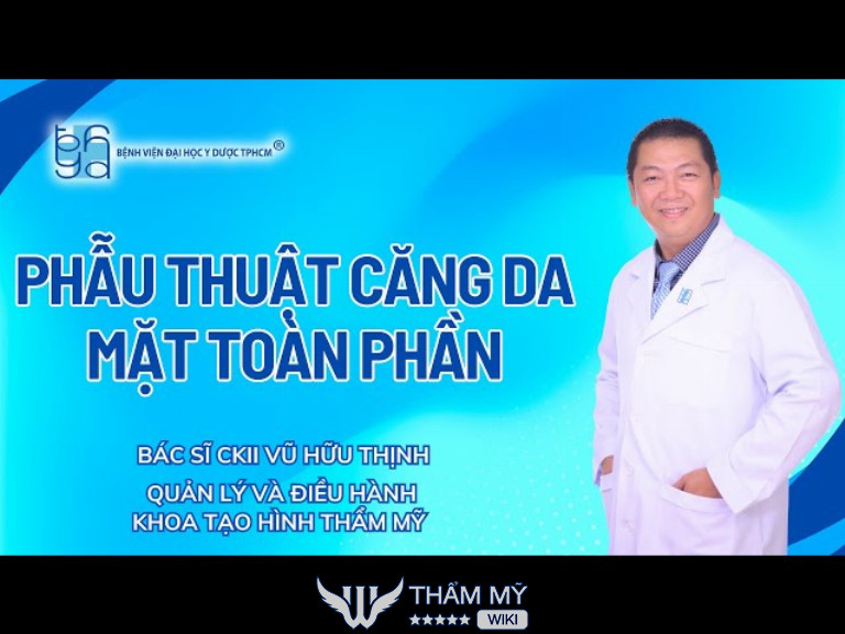 Địa chỉ phẫu thuật căng da mặt uy tín ở TPHCM