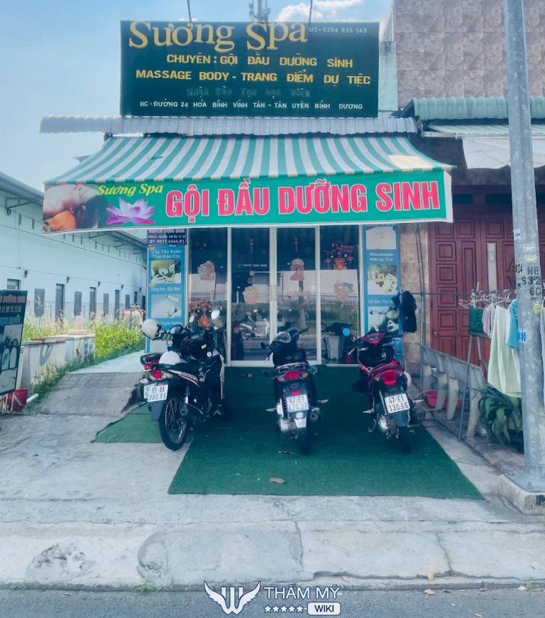 Sương Spa gội đầu dưỡng sinh tại Bình Dương