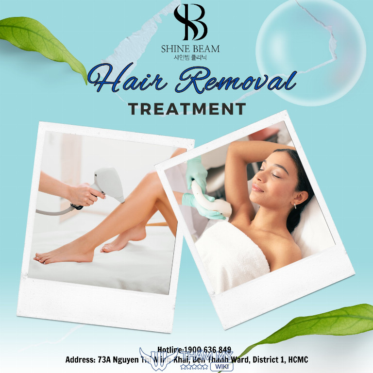 Địa chỉ triệt lông Quận 1 - Shine Beam Clinic