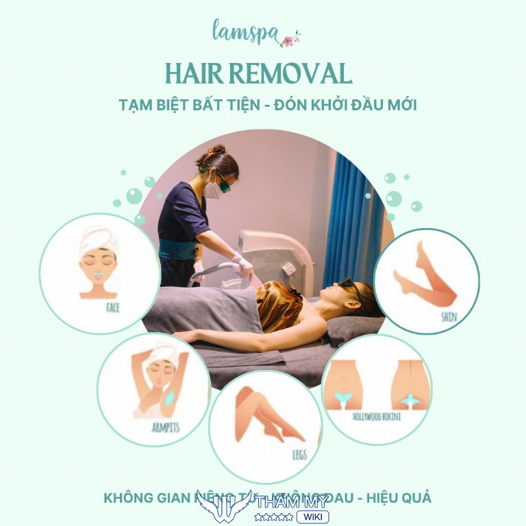 Lam Spa là Địa chỉ triệt lông hiệu quả ở Quận 1
