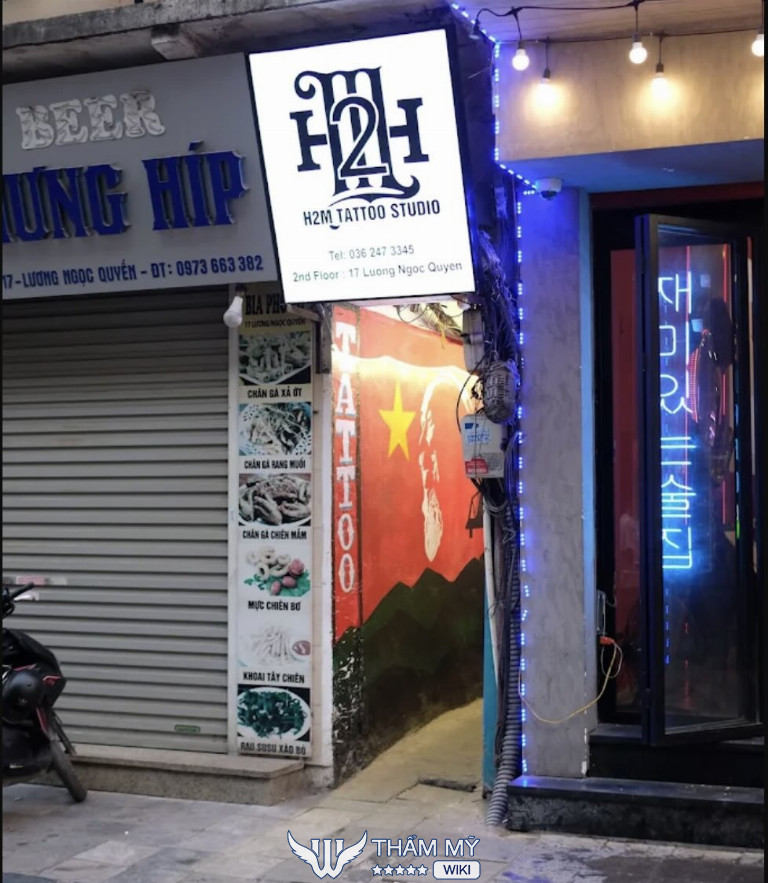 Bài đánh giá về H2M Tattoo Studio Lương ngọc quyển hoàn kiếm hà nội review