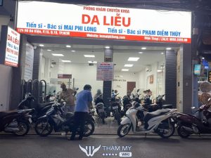 Phòng khám da liễu Bs Mai Phi Long: 124 Hồ Bá Kiện, Q10