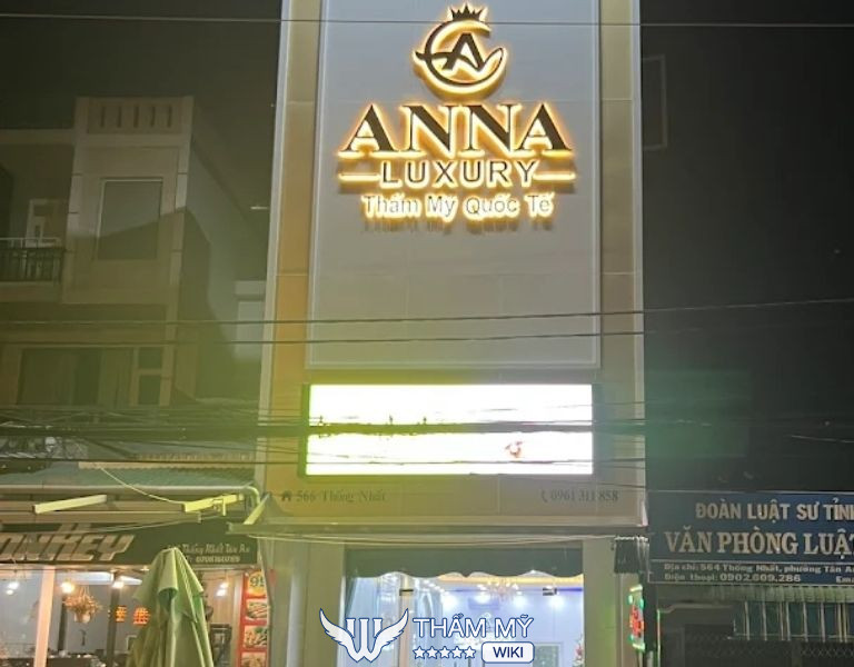 Thẩm mỹ viện lớn ở Bình Thuận -  Viện Thẩm Mỹ Anna Luxury