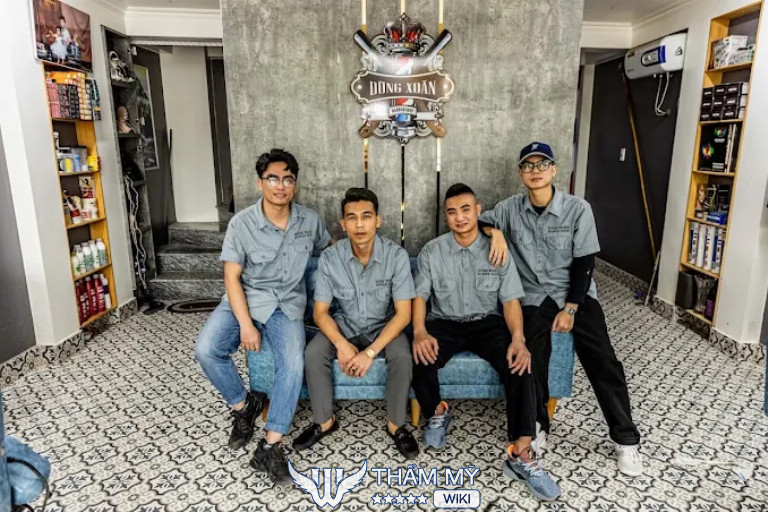 Tiệm cắt tóc nam ở Thái Bình - Dũng Xoăn Barber