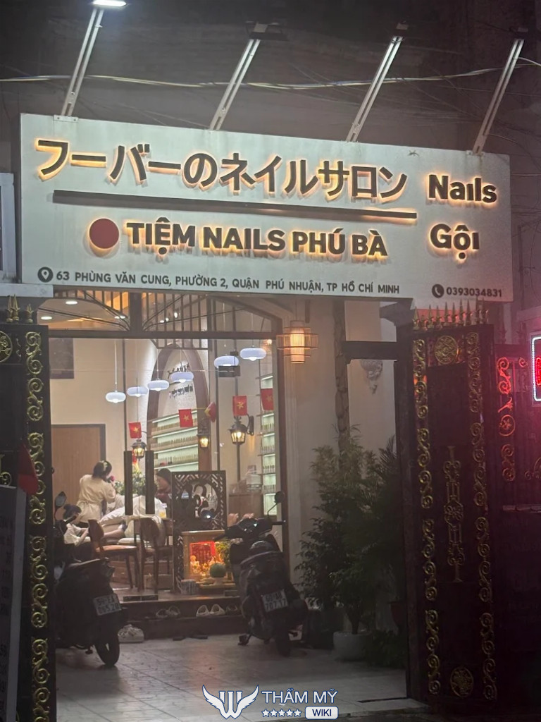 Bài đánh giá Tiệm Nails Phú Bà 63 phùng văn cung phú nhuận