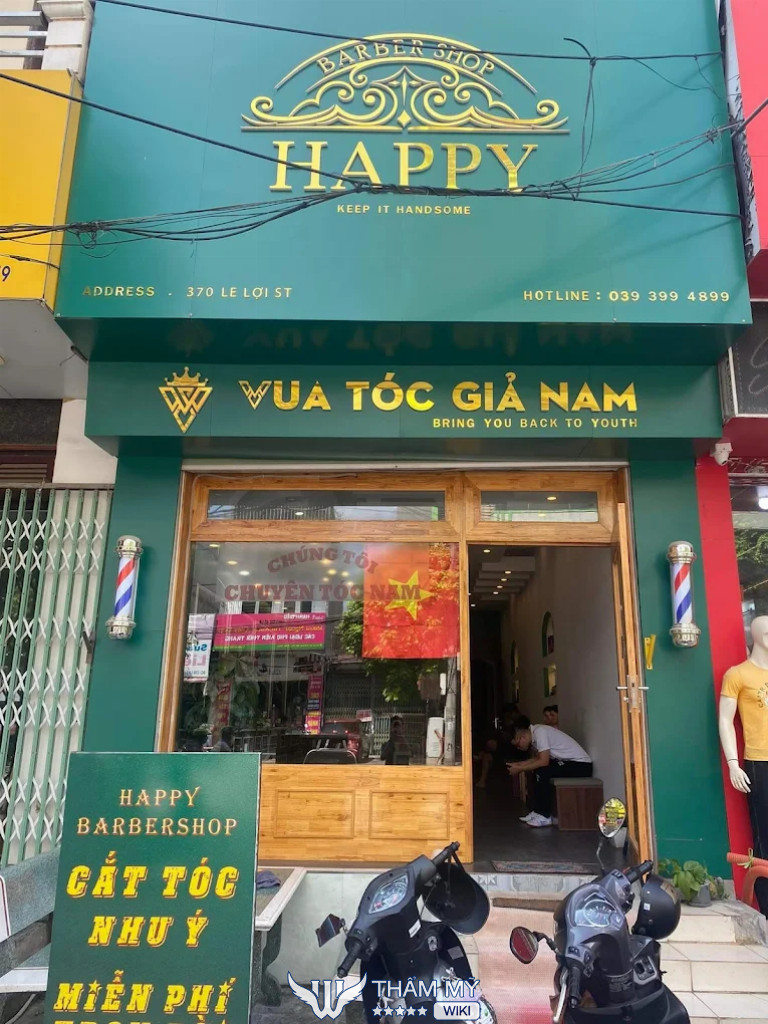Bài viết đánh giá về Happy Barber Shop: 370 Lê Lợi, P. Bắc Giang