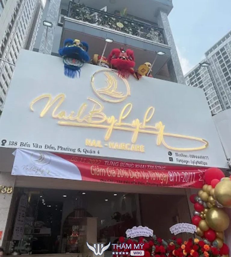 Bài viết đánh giá về Ly Ly Nail Spa: 138 Bến Vân Đồn, P. Khánh Hội