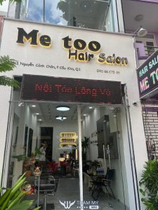 MeToo Hair Salon: TK32/3 Nguyễn Cảnh Chân, P. Cầu Ông Lãnh
