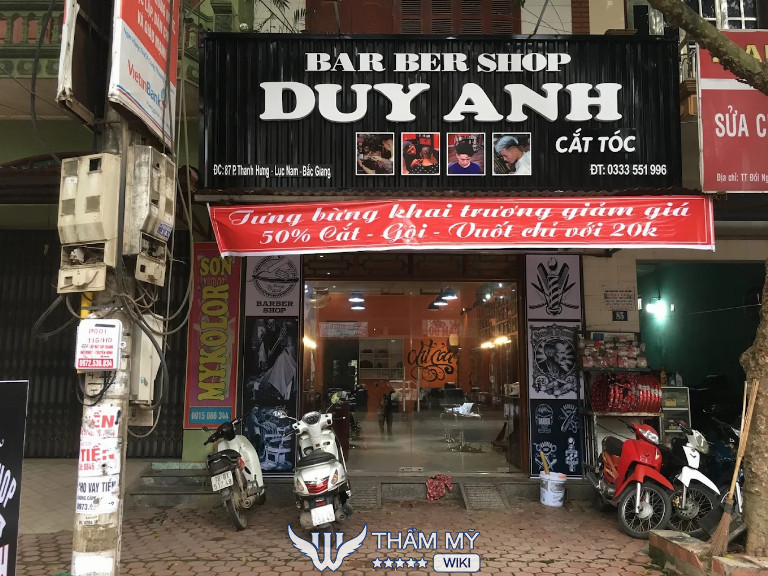 tiệm cắt tóc nam Bắc Giang Duy Anh Barber Shop