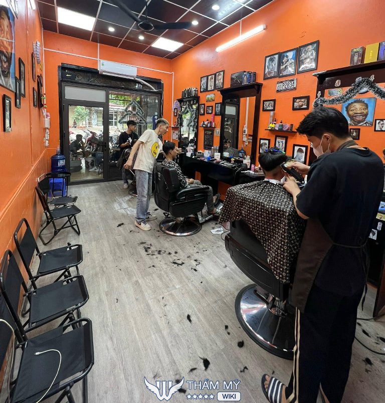 tiệm cắt tóc nam đẹp ở Bắc Giang Dương Barbershop
