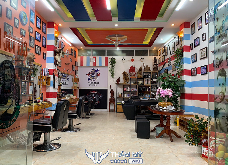tiệm cắt tóc nam đẹp nhất ở Bắc Giang Thế Anh Barber Shop