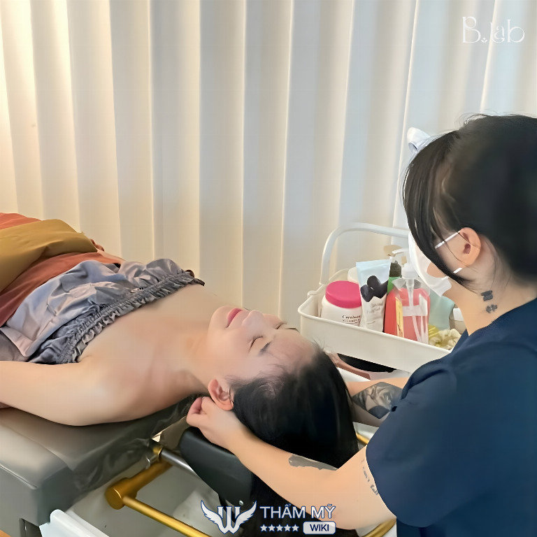 B. Lab tiệm gội đầu dưỡng sinh ở Hải Phòng