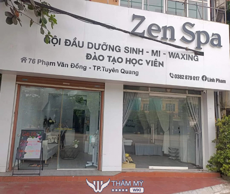Zen Spa gội đầu dưỡng sinh ở Tuyên Quang giá rẻ
