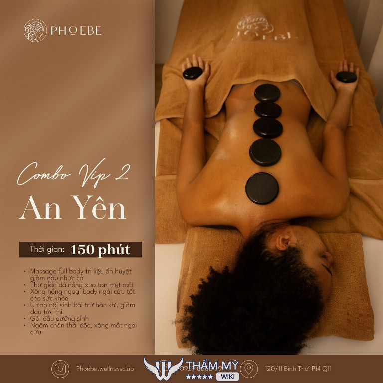 Phoebe Wellness Spa massage body tại Quận 11