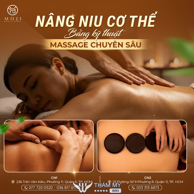 Moji Spa massage body ở Quận 6 giá rẻ